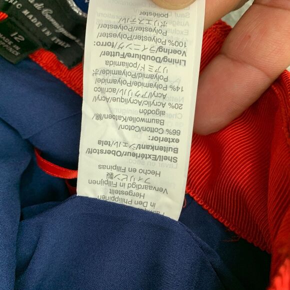 J Crew Patricia Fluted Skirt In Autumn Tweed Size 12 Multicolor Lined - Picture 10 of 14